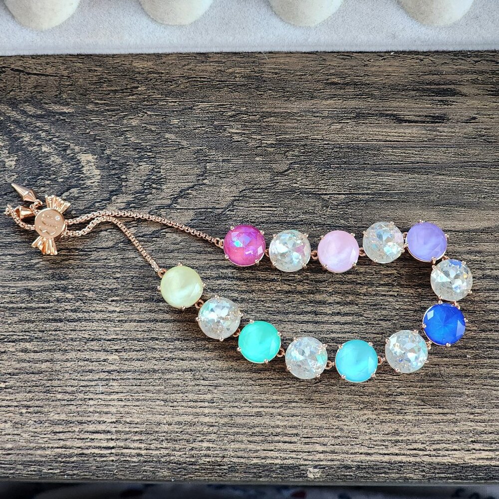 Bomb Party Jewel Candy Bracelet ‘The Fallon’ RBP7361 Ultra Rainbow Hot/Rose Gold